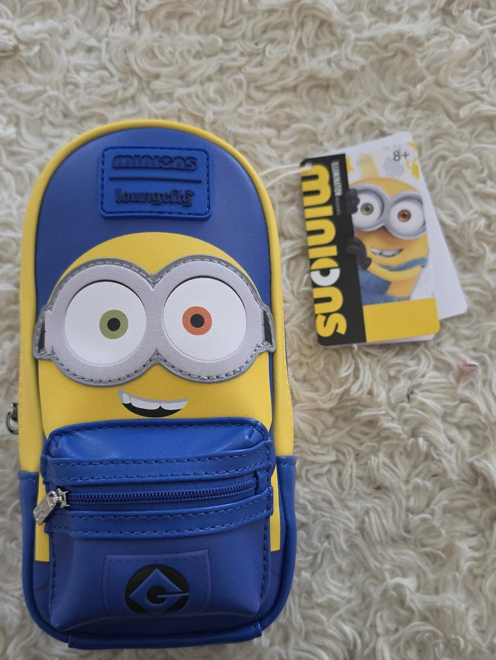 Loungefly Minions Yellow & Blue Pencil Case